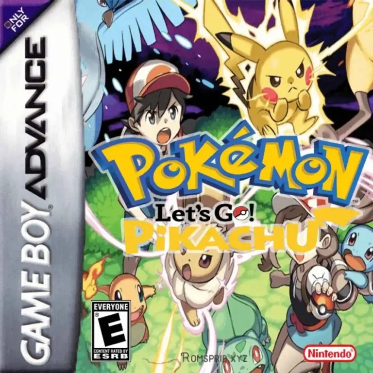 Pokemon Lets Go Pikachueevee Gba V